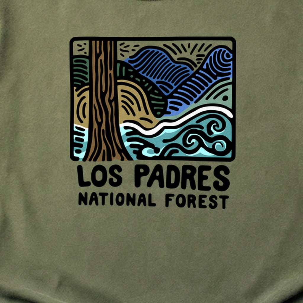 Los Padres National Forest Cotton T-Shirt