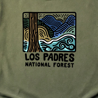 Los Padres National Forest Cotton T-Shirt
