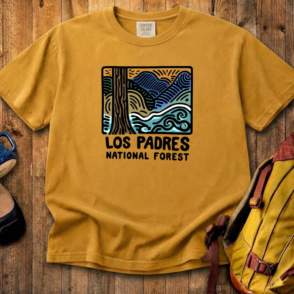Los Padres National Forest Cotton T-Shirt