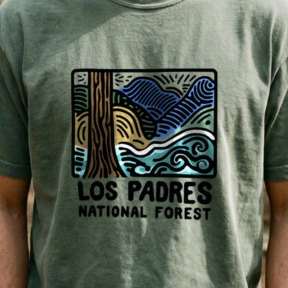 Los Padres National Forest Cotton T-Shirt