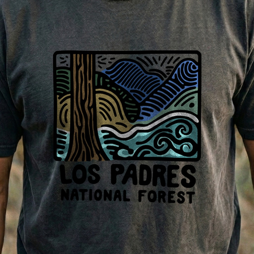 Los Padres National Forest Cotton T-Shirt