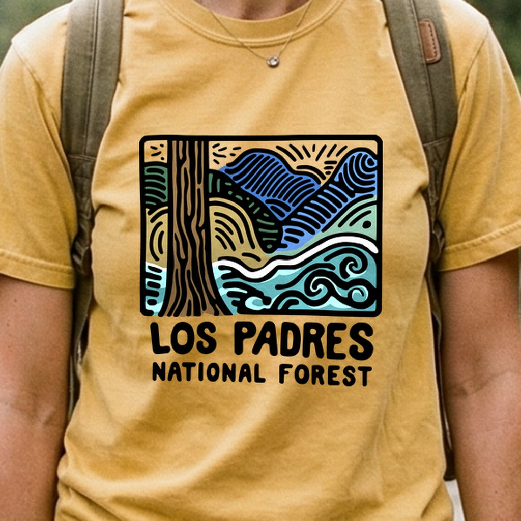 Los Padres National Forest Cotton T-Shirt