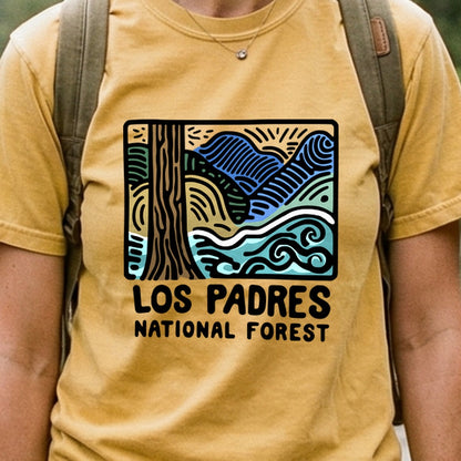 Los Padres National Forest Cotton T-Shirt