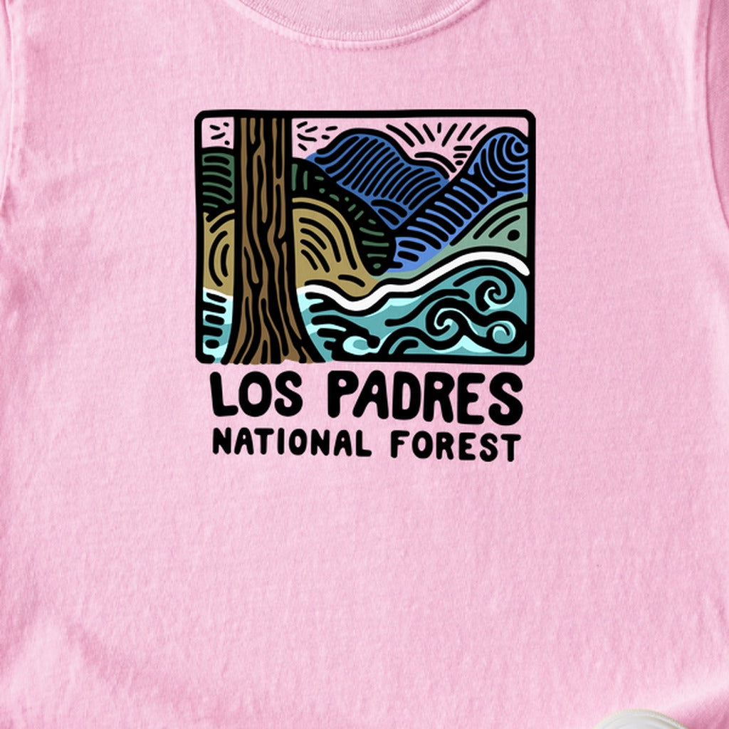 Los Padres National Forest Kids Cotton T-Shirt