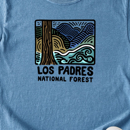Los Padres National Forest Kids Cotton T-Shirt