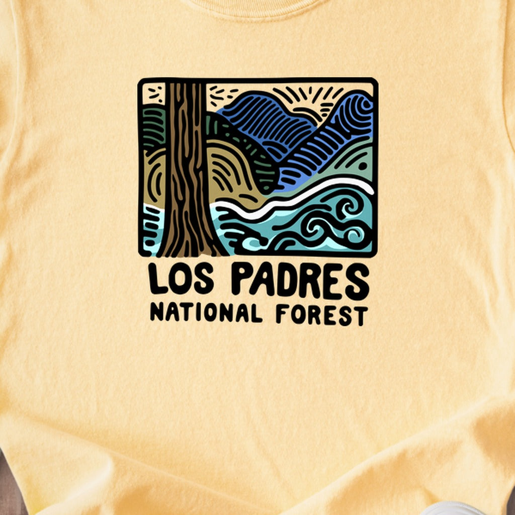 Los Padres National Forest Kids Cotton T-Shirt