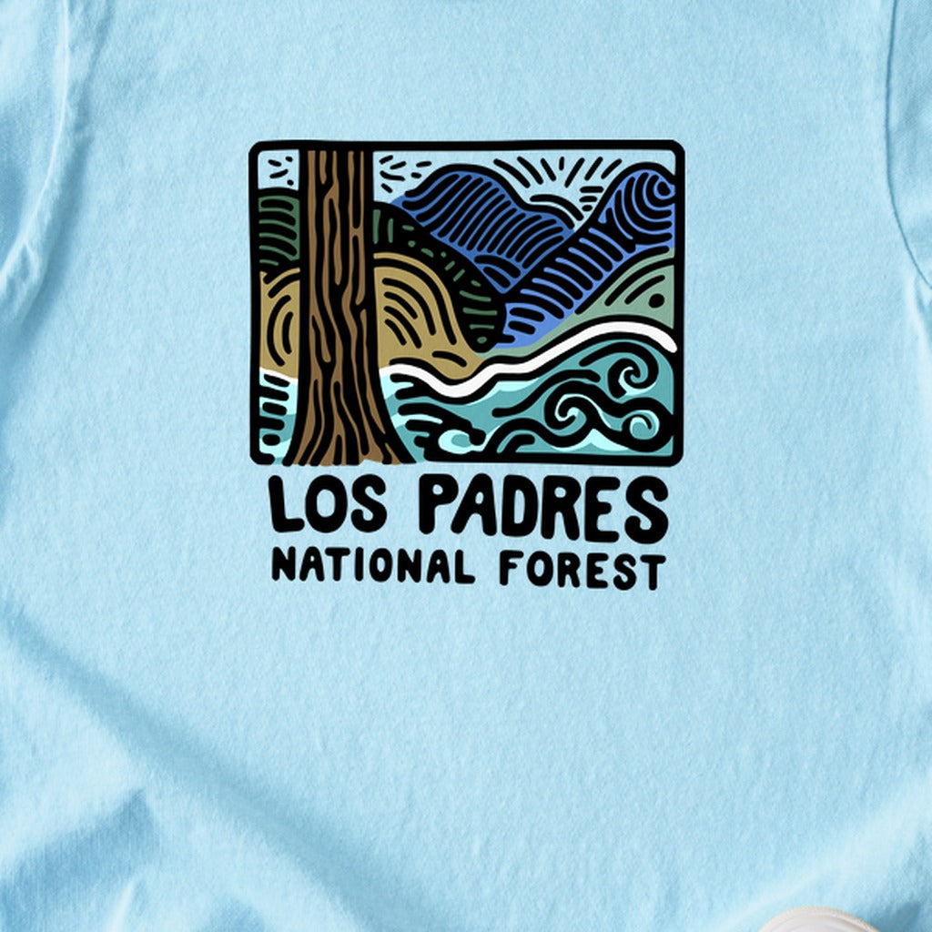 Los Padres National Forest Kids Cotton T-Shirt