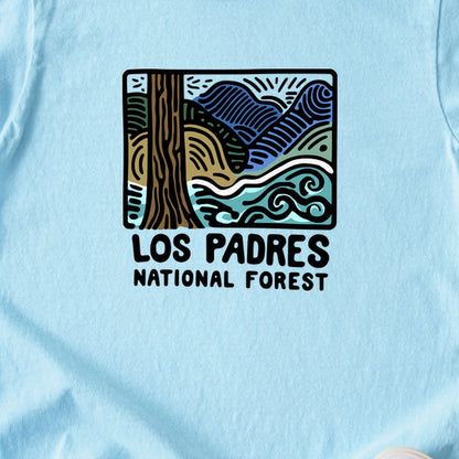 Los Padres National Forest Kids Cotton T-Shirt