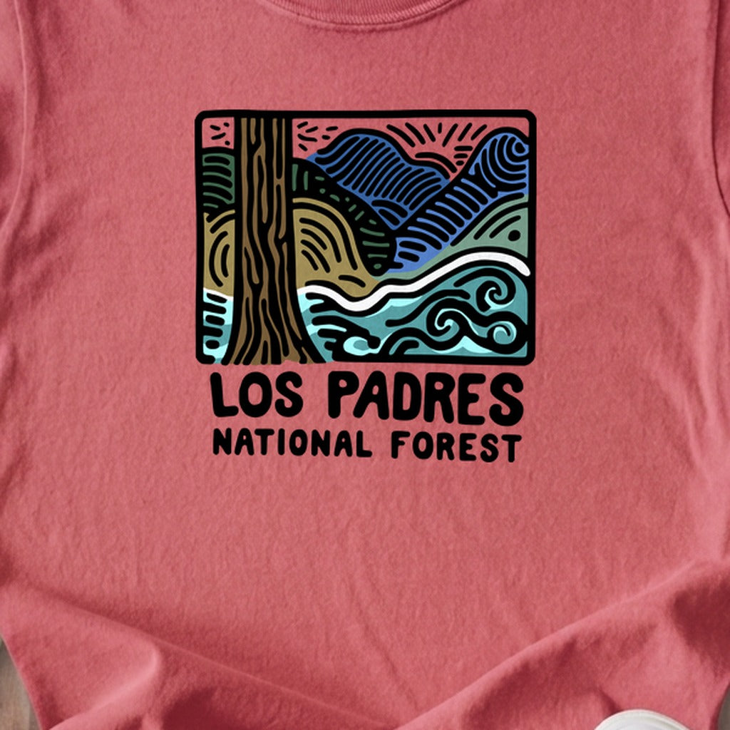 Los Padres National Forest Kids Cotton T-Shirt