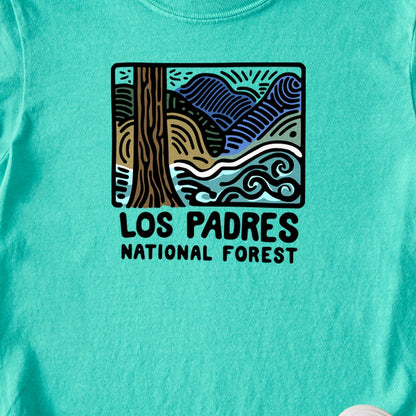 Los Padres National Forest Kids Cotton T-Shirt