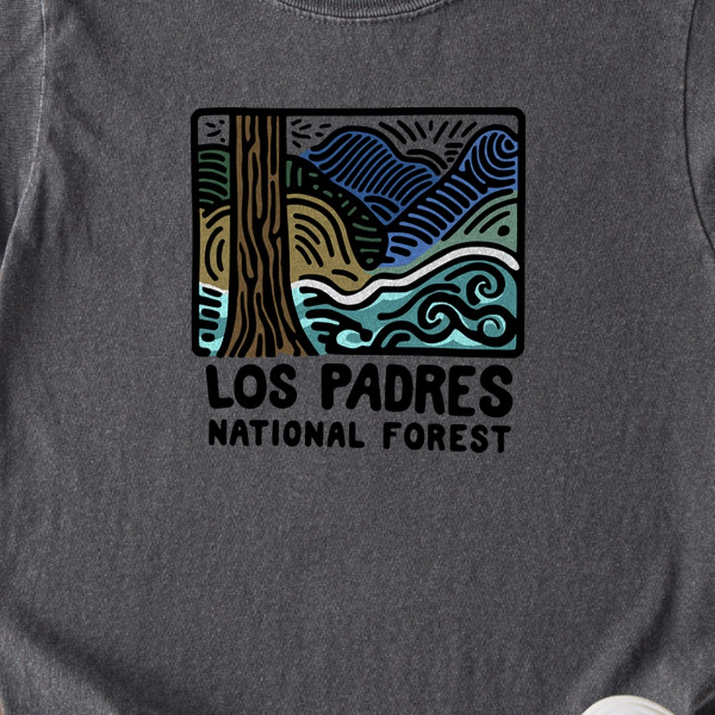 Los Padres National Forest Kids Cotton T-Shirt