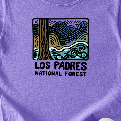 Los Padres National Forest Kids Cotton T-Shirt