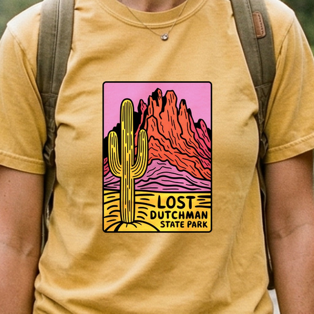 Lost Dutchman State Park Cotton T-Shirt