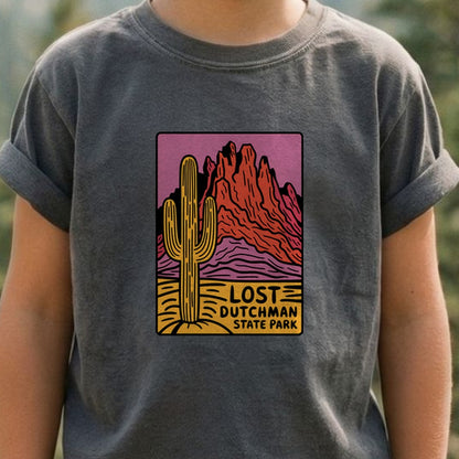 Lost Dutchman State Park Kids Cotton T-Shirt