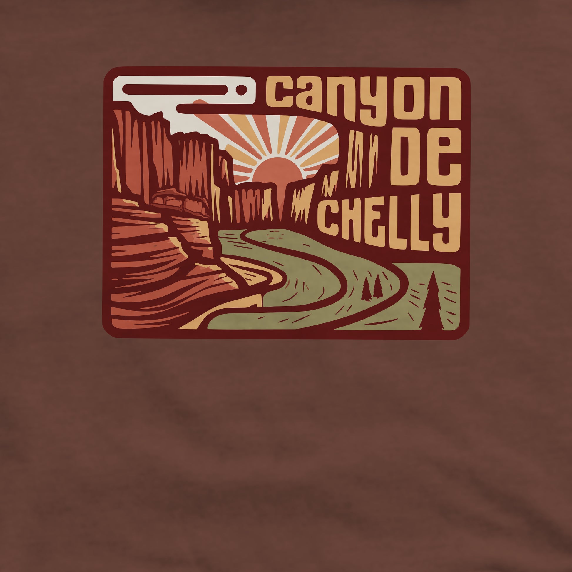 Canyon de Chelly National Monument Crewneck Sweatshirt Adventure and Outdoors Themed Sweatshirt