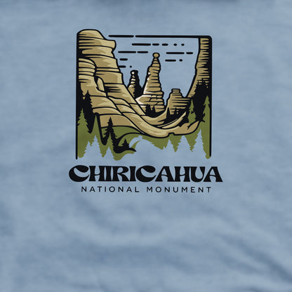 Chiricahua National Monument Crewneck Sweatshirt Adventure and Outdoors Themed Sweatshirt