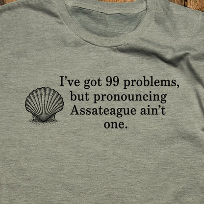99 Problems Assateague Ain't One T-Shirt