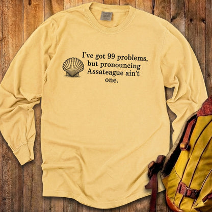 99 Problems Assateague Ain't One Premium Long Sleeve