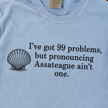 99 Problems Assateague Ain't One Premium Long Sleeve
