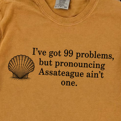 99 Problems Assateague Ain't One Premium Long Sleeve