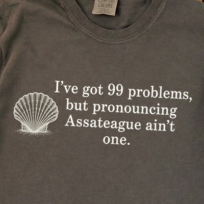 99 Problems Assateague Ain't One Premium Long Sleeve