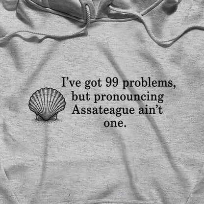 99 Problems Assateague Ain't One Hoodie