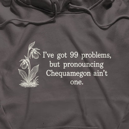 99 Problems Chequamegon Ain't One Hoodie