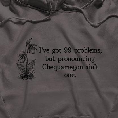 99 Problems Chequamegon Ain't One Hoodie
