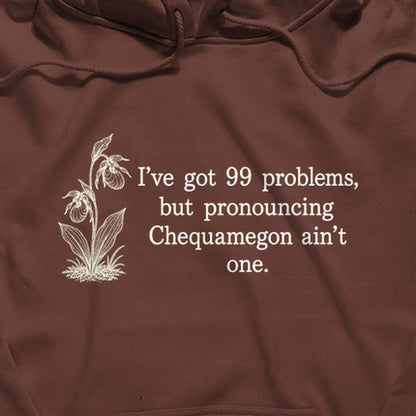 99 Problems Chequamegon Ain't One Hoodie