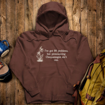 99 Problems Chequamegon Ain't One Hoodie