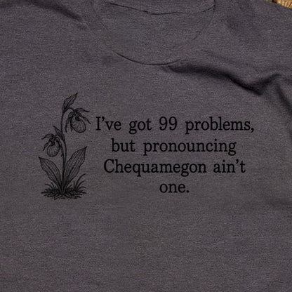 99 Problems Chequamegon Ain't One T-Shirt