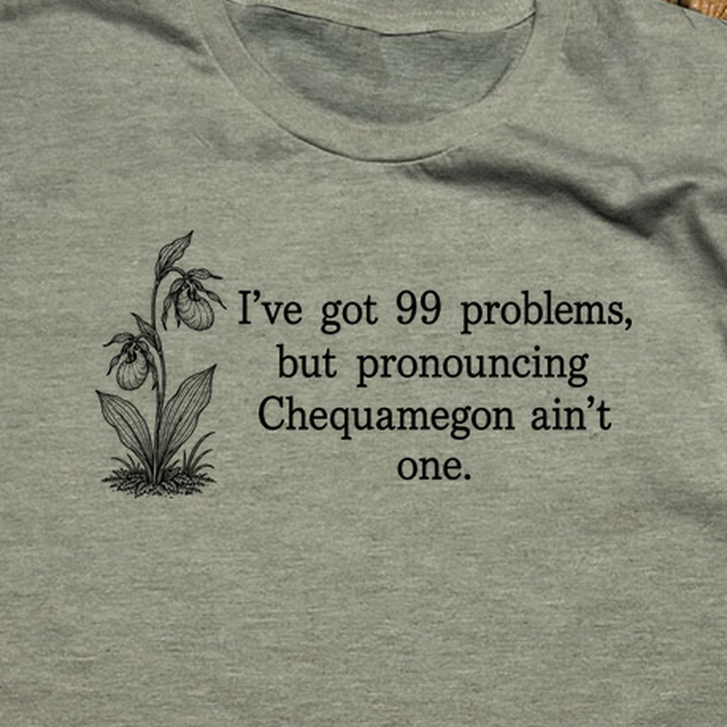 99 Problems Chequamegon Ain't One T-Shirt