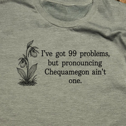 99 Problems Chequamegon Ain't One T-Shirt
