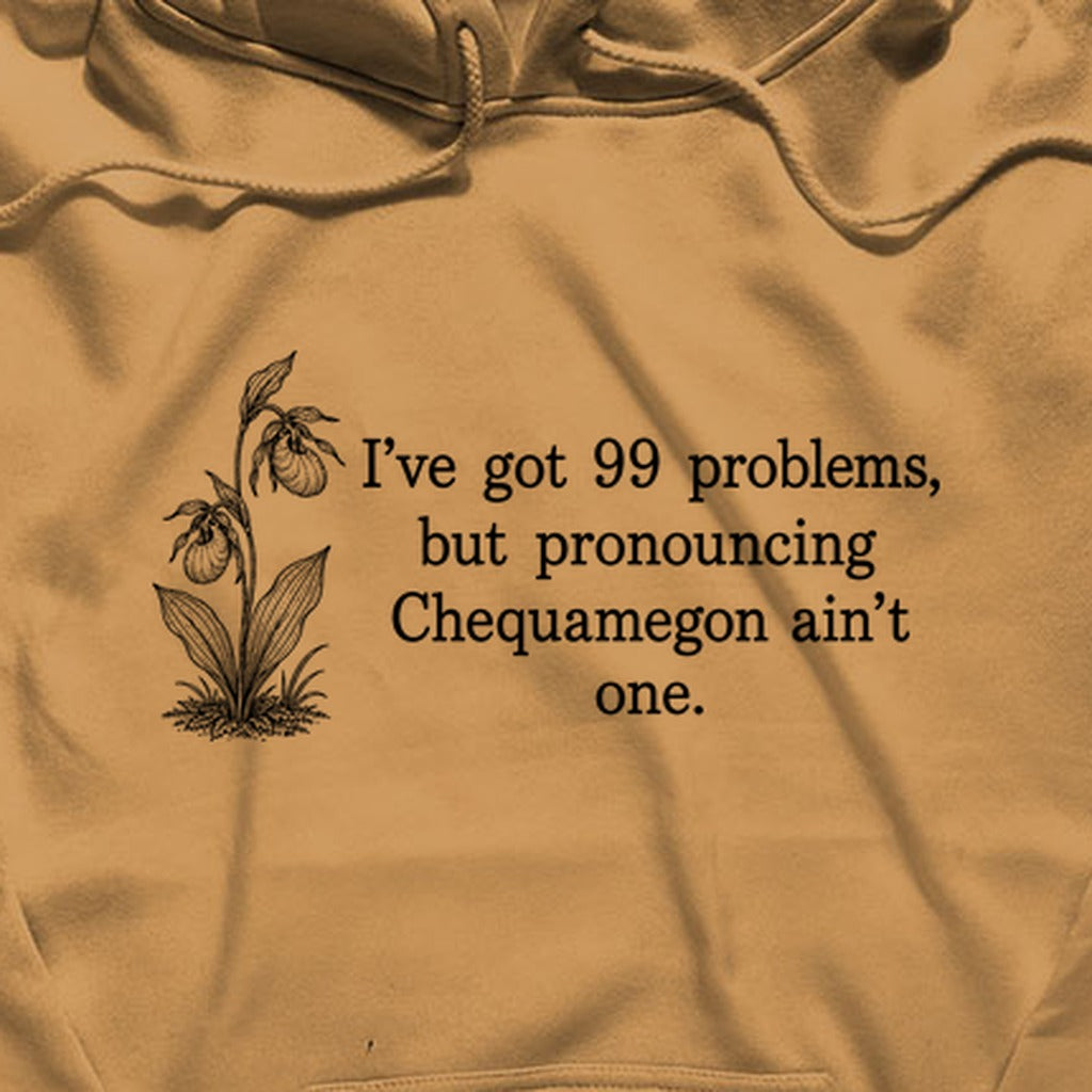 99 Problems Chequamegon Ain't One Hoodie