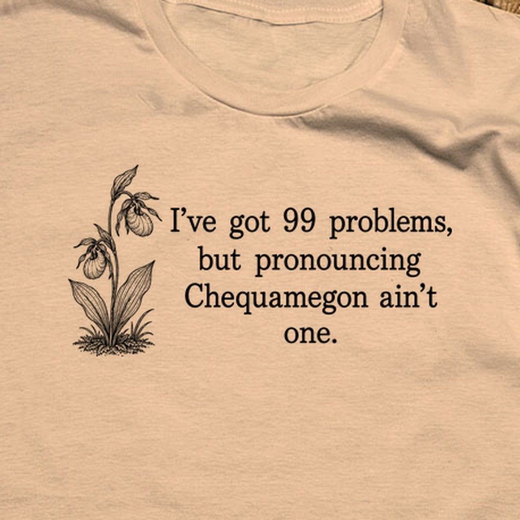 99 Problems Chequamegon Ain't One T-Shirt