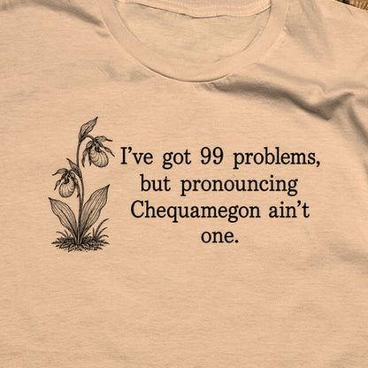 99 Problems Chequamegon Ain't One T-Shirt