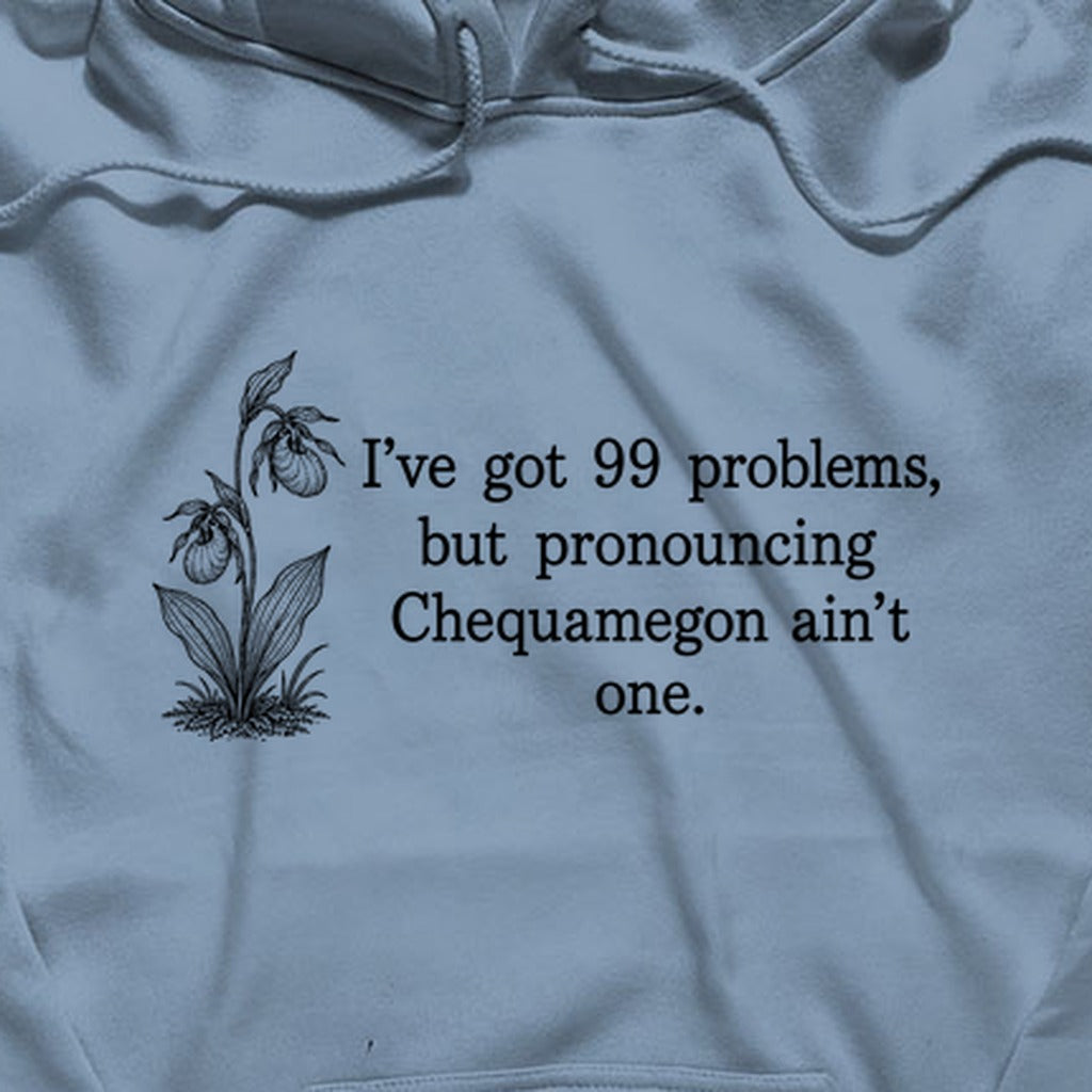 99 Problems Chequamegon Ain't One Hoodie