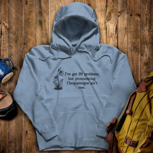 99 Problems Chequamegon Ain't One Hoodie