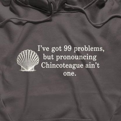 99 Problems Chincoteague Ain't One Hoodie