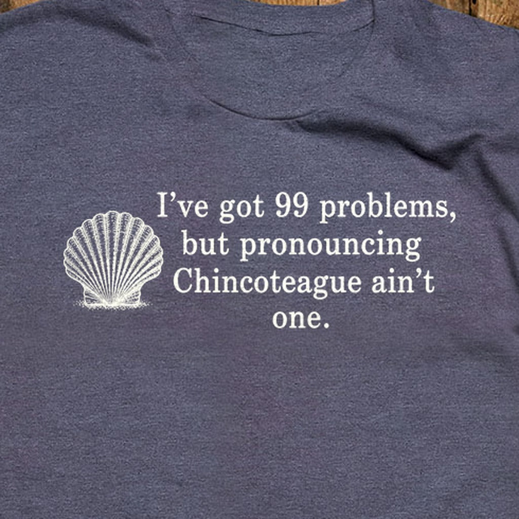 99 Problems Chincoteague Ain't One T-Shirt