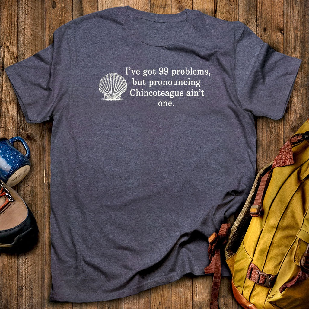 99 Problems Chincoteague Ain't One T-Shirt