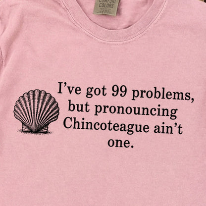 99 Problems Chincoteague Ain't One Premium Long Sleeve