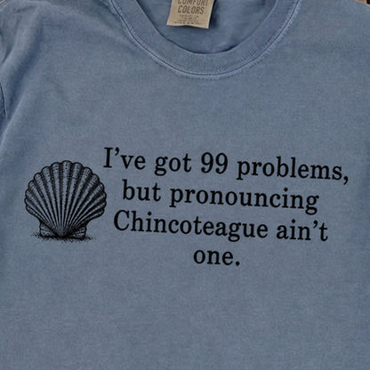 99 Problems Chincoteague Ain't One Premium Long Sleeve