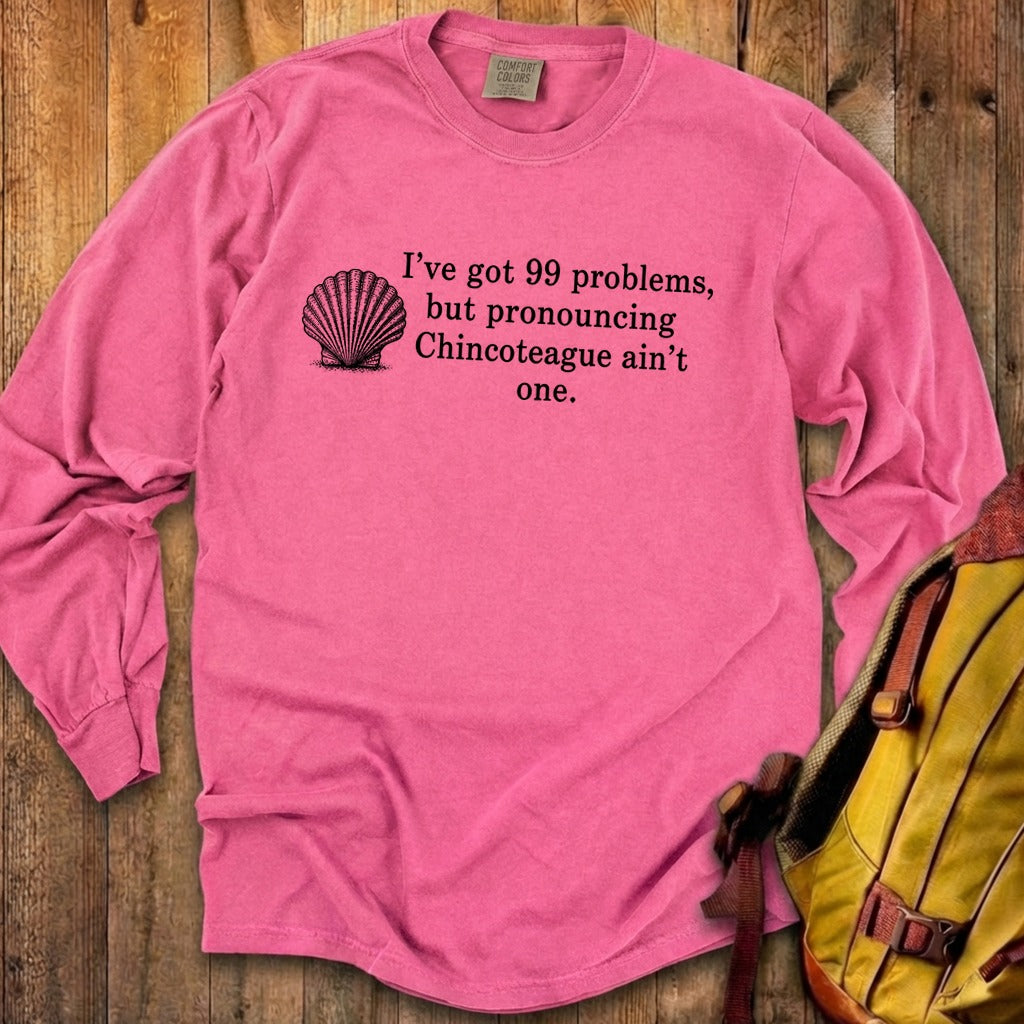 99 Problems Chincoteague Ain't One Premium Long Sleeve