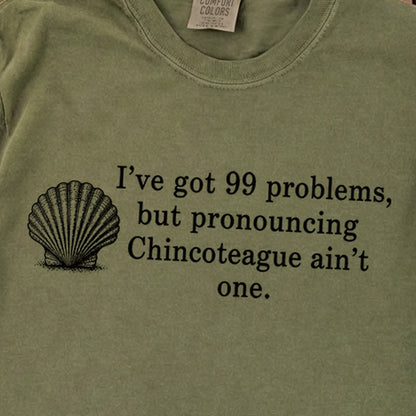 99 Problems Chincoteague Ain't One Premium Long Sleeve