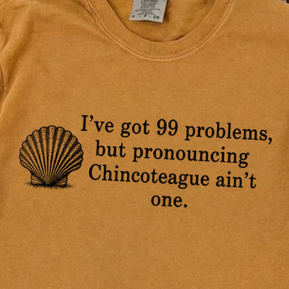 99 Problems Chincoteague Ain't One Premium Long Sleeve
