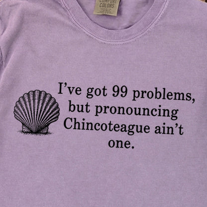 99 Problems Chincoteague Ain't One Premium Long Sleeve