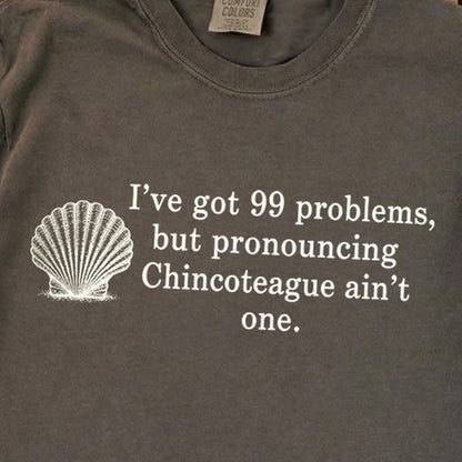 99 Problems Chincoteague Ain't One Premium Long Sleeve
