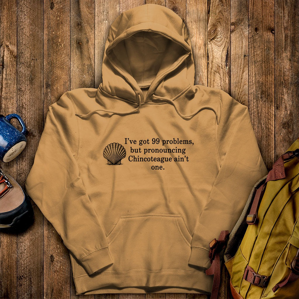 99 Problems Chincoteague Ain't One Hoodie