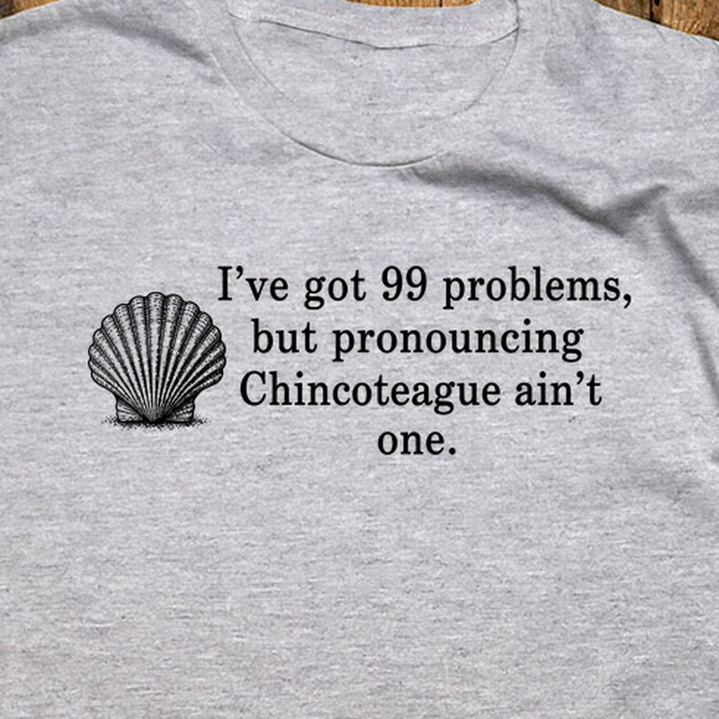 99 Problems Chincoteague Ain't One T-Shirt